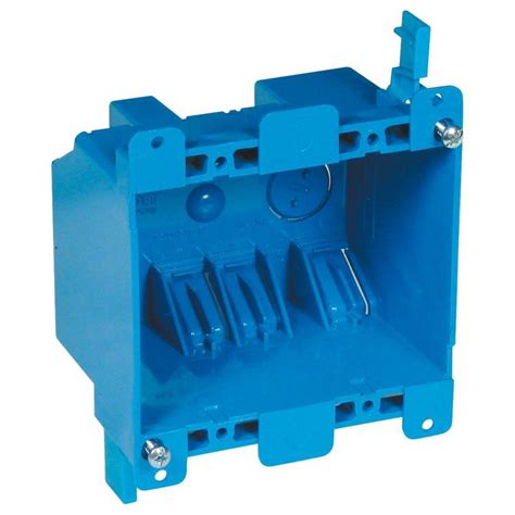 2 gang old work shallow electrical box|shallow outlet box dimensions.